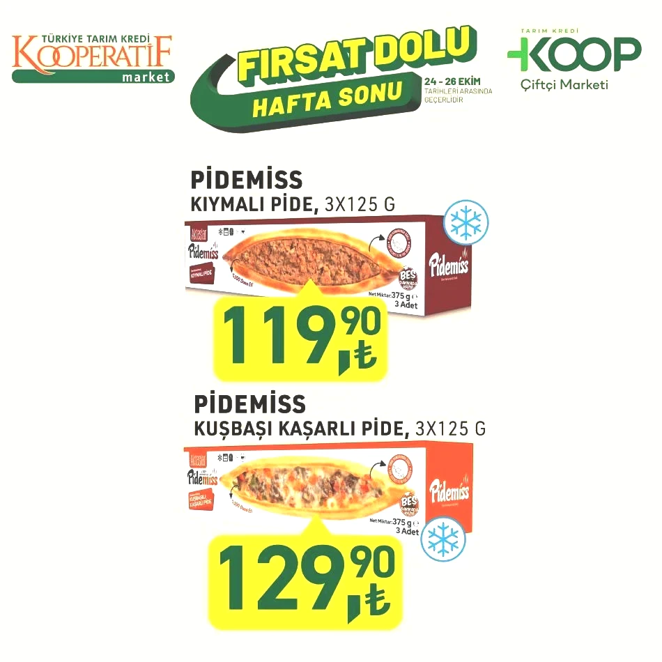 Tarım Kredi Kooperatif Market katalog fırsatları: 41 üründe indirim rüzgarı 24-26 Ekim 2025 Tarım Kredi Market indirimli ürünler broşürü Tarım Kredi Kooperatif Market katalog fırsatları: 41 üründe indirim rüzgarı 24-26 Ekim 2025 Tarım Kredi Market indirimli ürünler broşürü