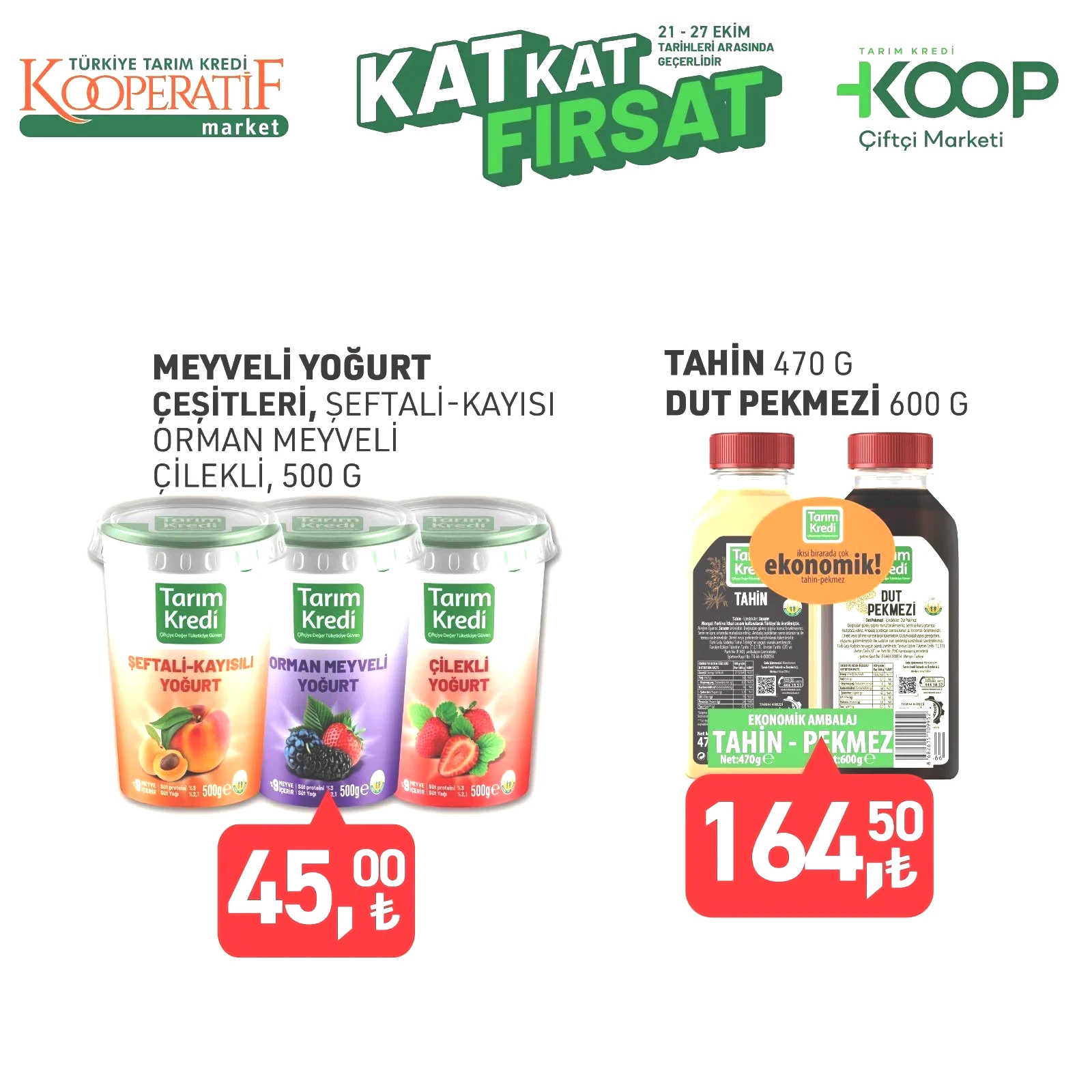 KOOP BROŞÜRÜ: Tarım Kredi Market katalog indirimleri satışa çıktı 22-27 Ekim 2025 Tarım Kredi Market aktüel kataloğu indirimli ürünler fiyat listesi KOOP BROŞÜRÜ: Tarım Kredi Market katalog indirimleri satışa çıktı 22-27 Ekim 2025 Tarım Kredi Market aktüel kataloğu indirimli ürünler fiyat listesi